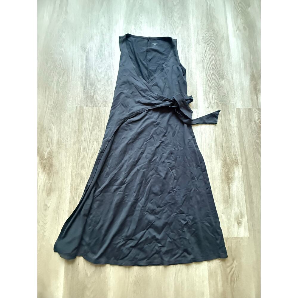 Patagonia Wrap front dress, black, women's size XS, tank sleeveless